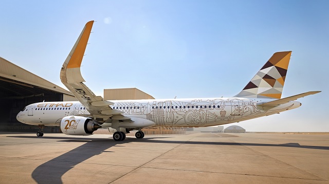 Etihad A321neo Speziallackierung 1