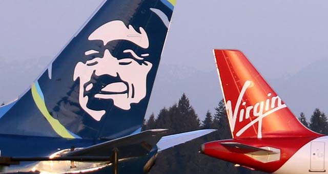 Alaska Airlines mit Virgin America