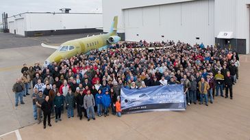 Cessna Citation Latitude Rollout