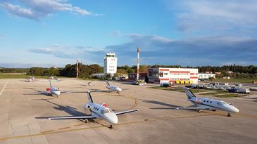 Citation Mustang Meeting in Istrien 