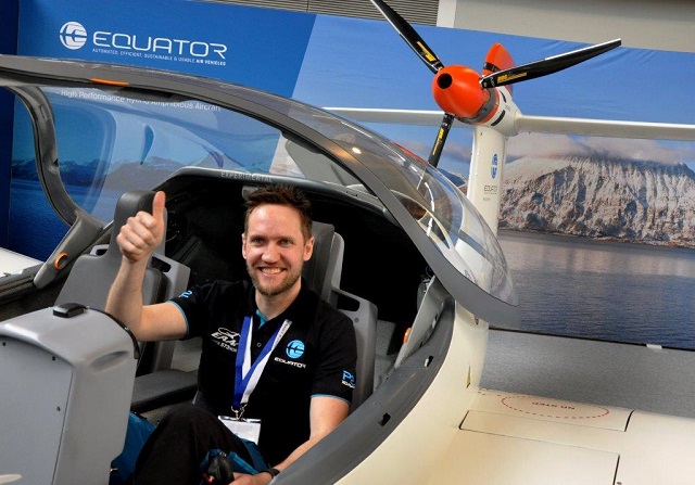 AERO 2017 Jubiläumsmesse Elektroflugzeug