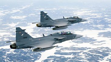 Thai Air Force Gripen D und Gripen C 