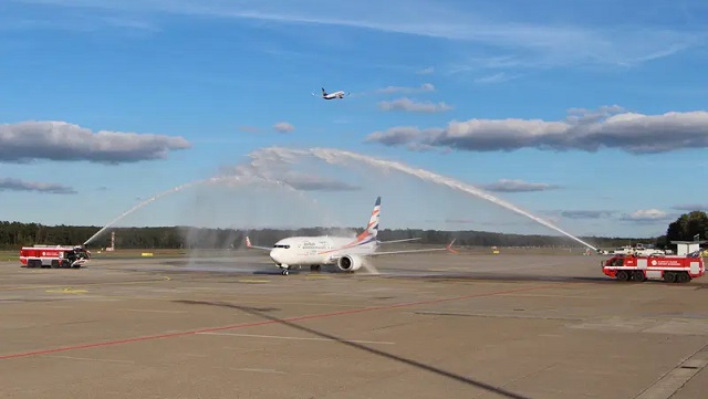 Erstflug Nuernberg Abu Dhabi