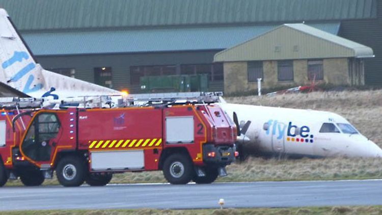 Loganair Runway Excursion Stornoway