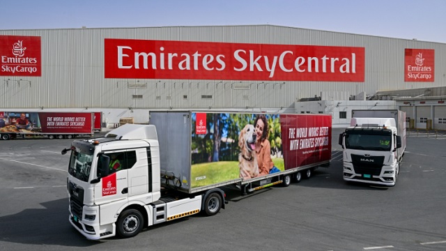Emirates Sky Cargo Man Truck
