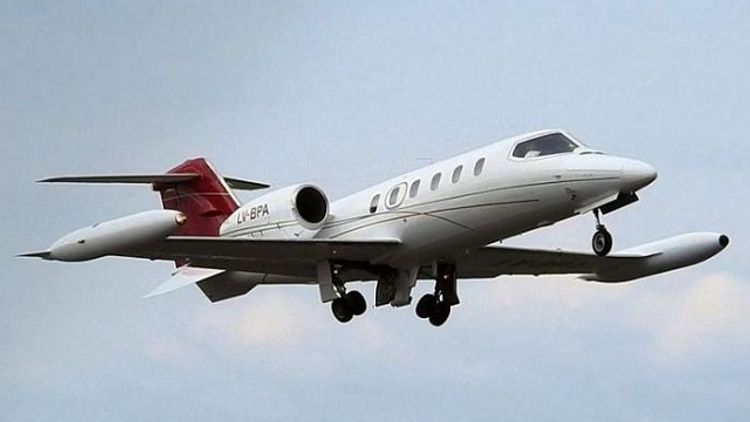 Learjet 35A Absturzmaschine 1. Juli 2022