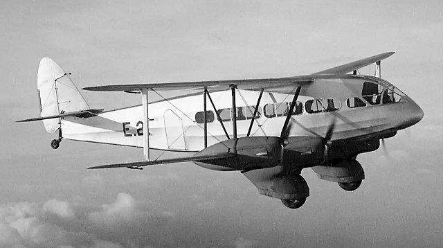 De Havilland D H86 3 Prototyp Intro