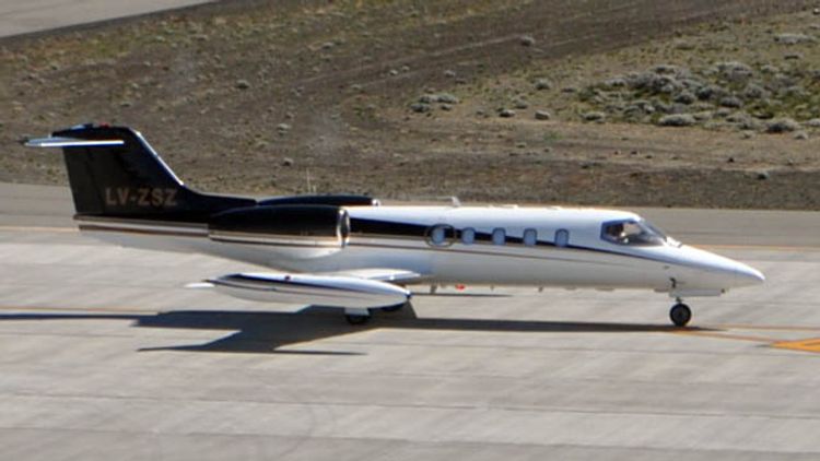 Learjet 35A Unfall San Fernando