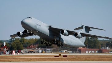 Lockheed Martin C-5M Super Galaxy Delivery