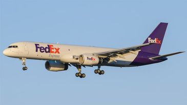 Fedex Boeing 757 Bauchlandung 