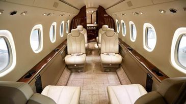 NetJets Citation Latitude Kabine