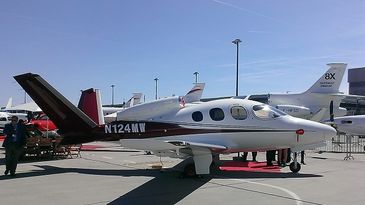 Cirrus SF50 Vision at EBACE