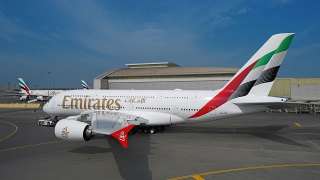 Emirates Airline Airbus A380 neue Lackierung