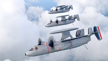 French Navy E-2C Hawkeye