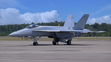 First Super Hornet Blue Angel Test Jet