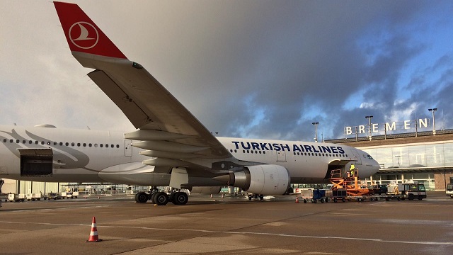 Bremen Airport Turkish Airlines A330