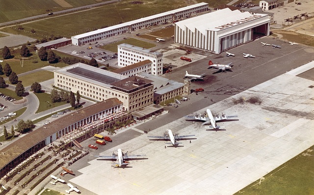 Flughafen Stuttgart 1958